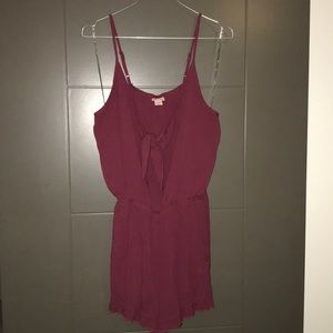 Magenta romper